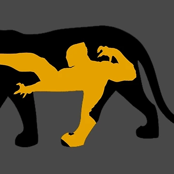 Artwork thumbnail, Golden Panther by RustedSoldier