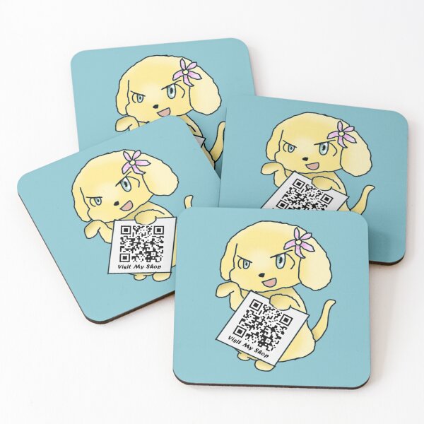 Item preview, Odie with Shop QR Code designed and sold by KowaiOdie.