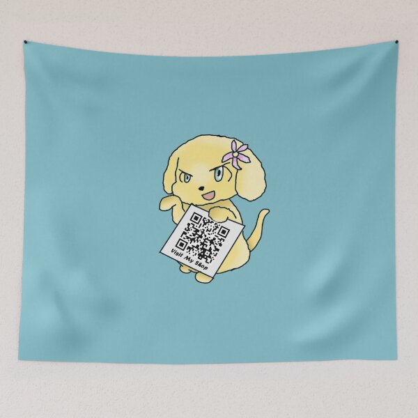 Item preview, Odie with Shop QR Code designed and sold by KowaiOdie.