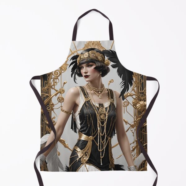 Item preview, Dramatic, Glamour, Roaring 1920's Flapper Portrait (#12 of a Collection) designed and sold by GoddessExp.