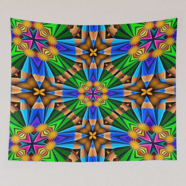 Item preview, Unique Abstract Flowers Pattern designed and sold by Patternflower.