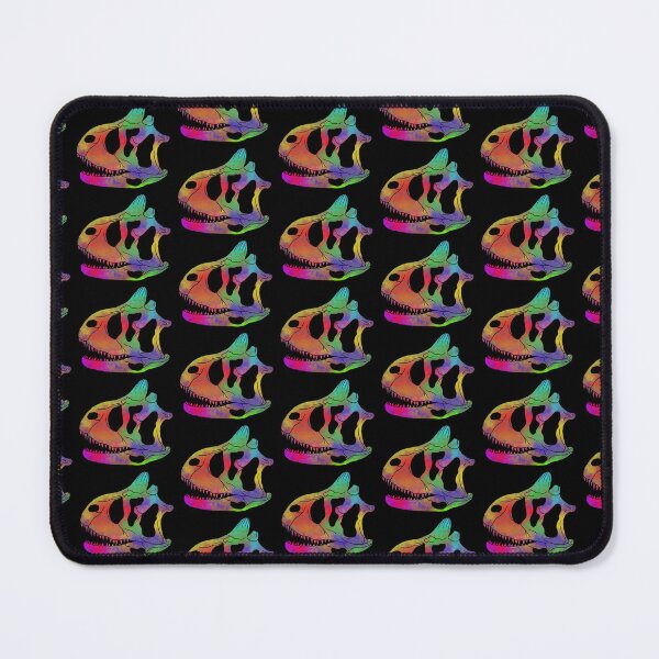 Item preview, Carnotaurus Skull (Rainbow Watercolour) designed and sold by CKing-Paleo-Art.
