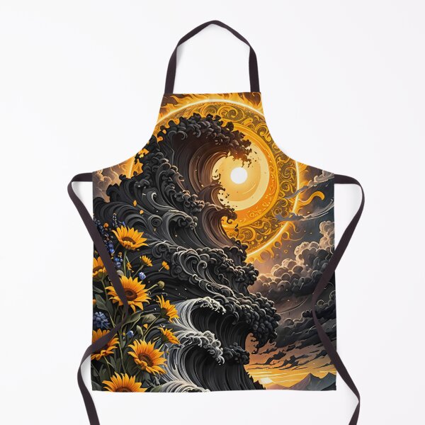 Item preview, Cloud Waves and Flowers, Ai Generated Art  designed and sold by ACC .