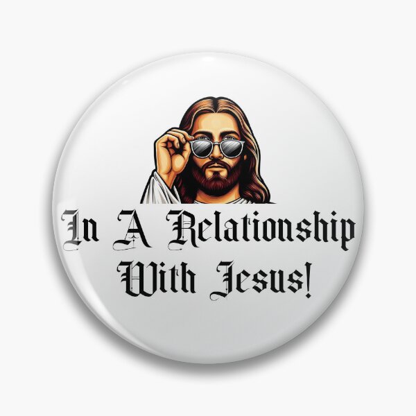 Item preview, In A Relationship With Jesus Sunglasses Design designed and sold by KokkoCanada.