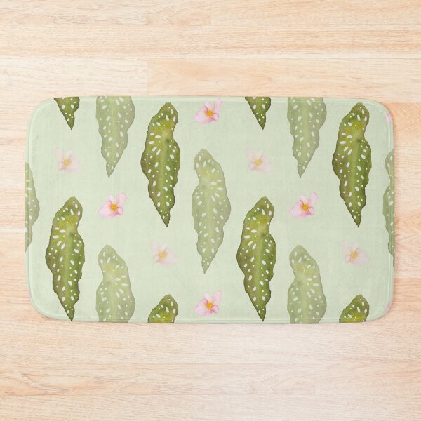 Item preview, Cascading Polka Dot Begonia Leaves designed and sold by JocelynBateson.