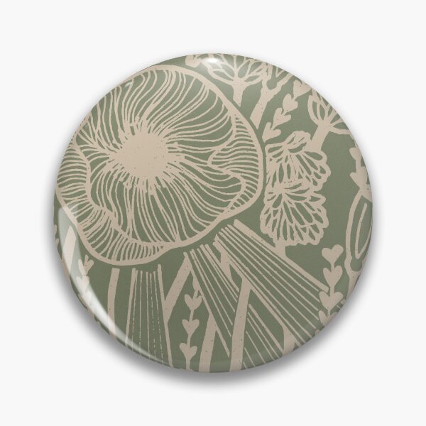 Item preview, Radiant Poppy Pen & Ink Illustration - Sage + Dove designed and sold by Irene Estelle.