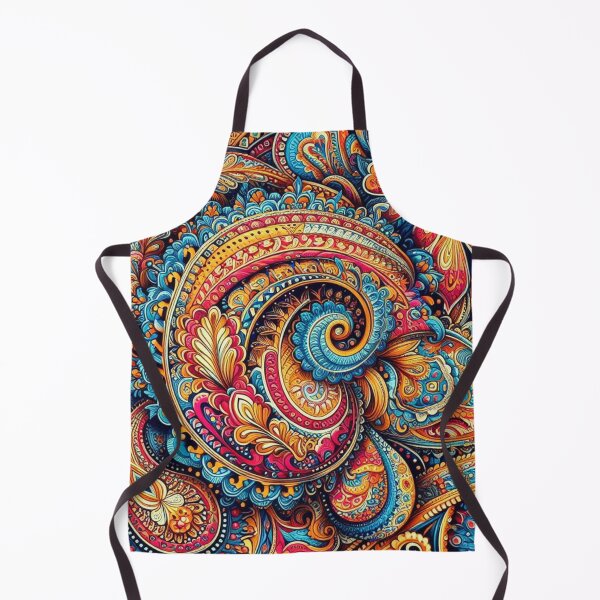 Item preview, Patrón Paisley colorido y vívido designed and sold by Myra365Art.