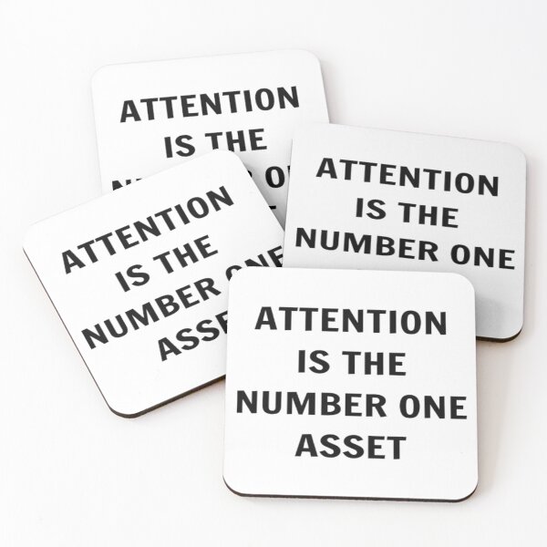 Item preview, Attention Is The Number One Asset designed and sold by PLANTONE.