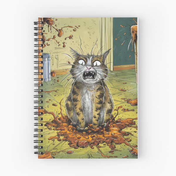 Item preview, cat with explosive diarrhea designed and sold by anahimar1418.