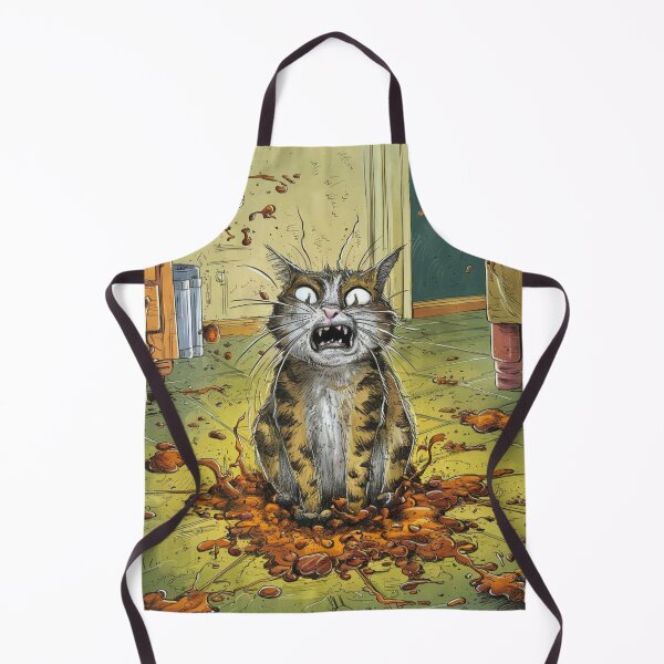 Item preview, cat with explosive diarrhea designed and sold by anahimar1418.