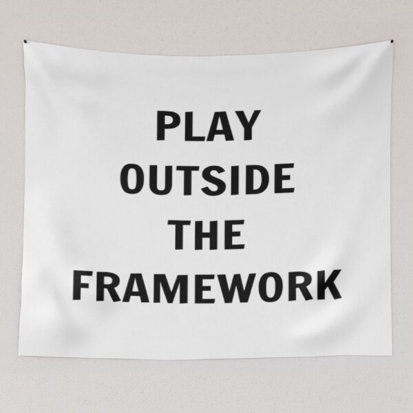 Item preview, Play Outside The Framework designed and sold by PLANTONE.