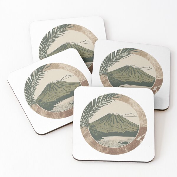 Item preview, Tropical Volcano Ocean View   designed and sold by crbtee.