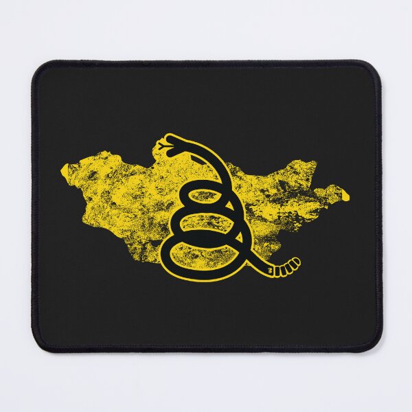 Item preview, Distressed MONGOLIA - Freedom Is The Superpower - Modern Gadsden Snake Flag - Dont Tread On Me design designed and sold by pelagio.