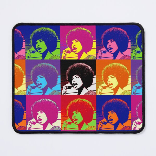 Item preview, Angela Davis - REVOLUTION - POP ART designed and sold by Thelittlelord.
