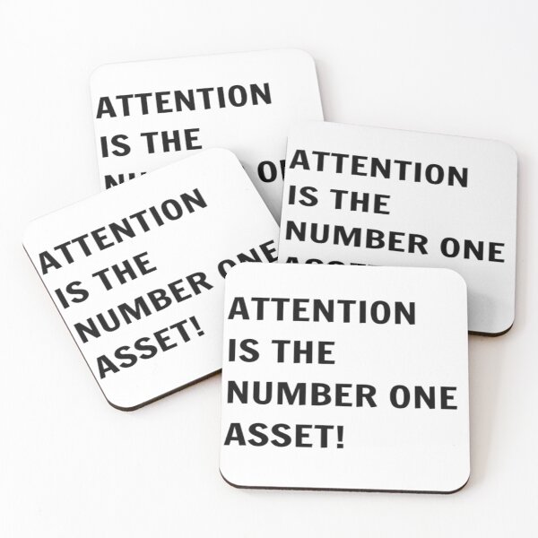 Item preview, Attention Is The Number One Asset! designed and sold by PLANTONE.