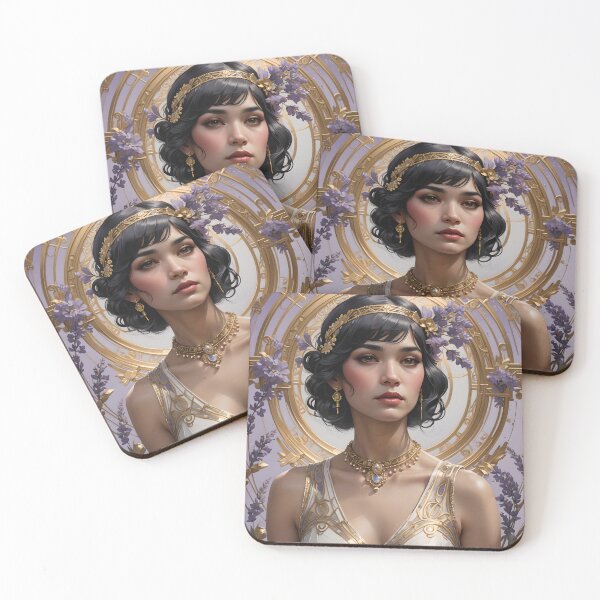 Item preview, Dramatic, Glamour, Roaring 1920's Flapper Portrait (#4 of a Collection) designed and sold by GoddessExp.