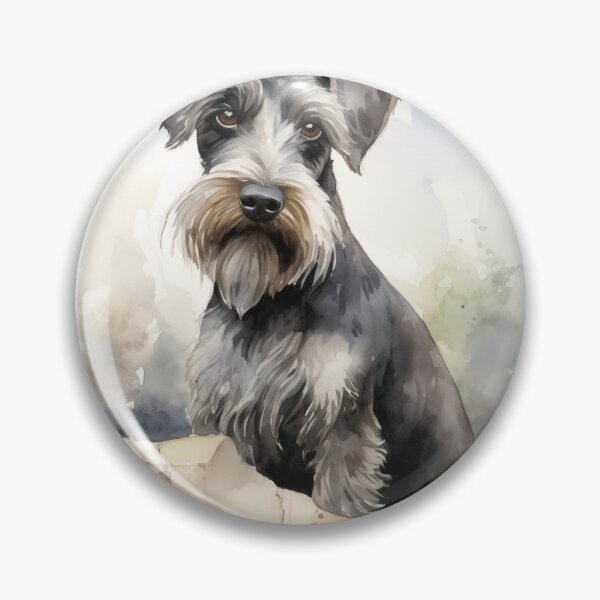 Artikelvorschau, Aquarell Cesky Terrier entworfen und verkauft von Samuelsboro.