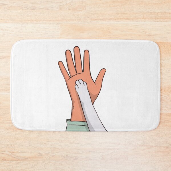 Item preview, A hand with a cat hand  designed and sold by Hessah-HA.