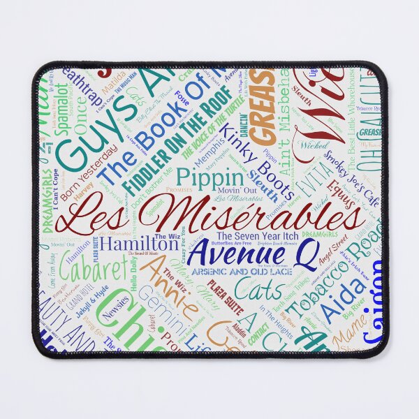 Item preview, Broadway Plays designed and sold by Montage-Madness.