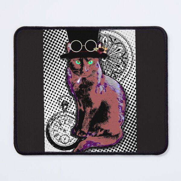 Item preview, Steampunk Kitty with Green Eyes designed and sold by dpenn.