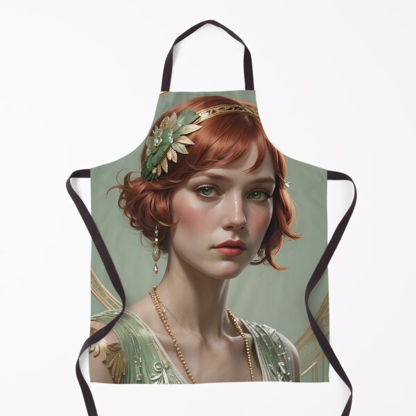 Item preview, Dramatic, Glamour, Roaring 1920's Flapper Portrait (#3 of a Collection) designed and sold by GoddessExp.