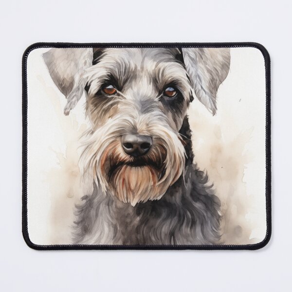 Item preview, Watercolor Cesky Terrier Portrait designed and sold by Samuelsboro.