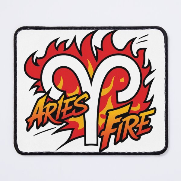 Item preview, Aries Fire Zodiac Art designed and sold by ArtByYunus.