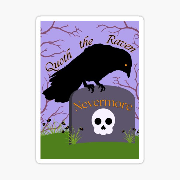 Item preview, Nevermore Raven designed and sold by PerfectlyWitchy.