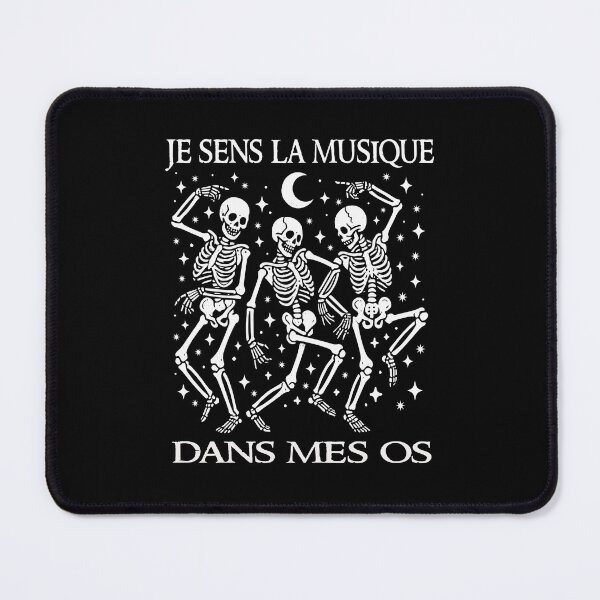 Item preview, Je Sens La Musique Dans Mes Os French La Toussaint Funny Halloween Dancing Skeletons Costume  designed and sold by Bad Kitty Designz.