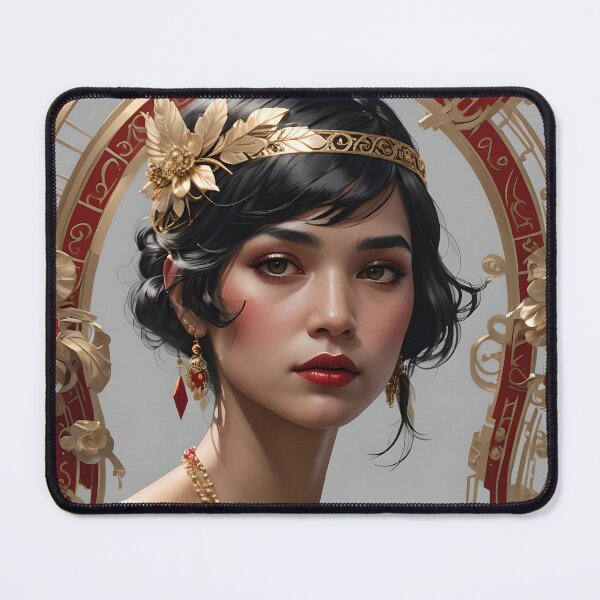 Item preview, Dramatic, Glamour, Roaring 1920's Flapper Portrait (#5 of a Collection) designed and sold by GoddessExp.