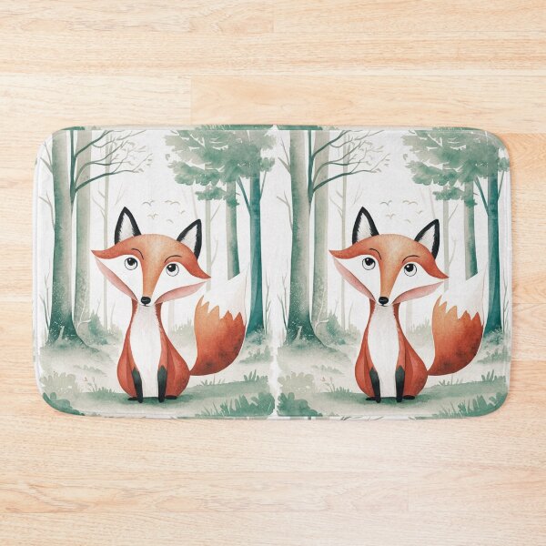 Item preview, Whimsical Fox. Fantasy cute fox, magical forest, enchanting woodland, vintage fox designed and sold by FoxVibes.