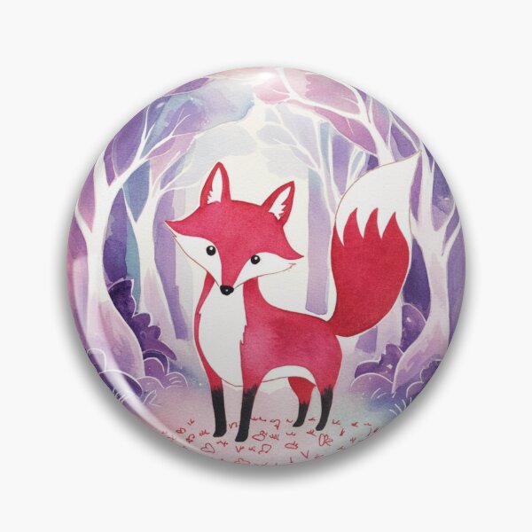 Item preview, Whimsical Fox. Fantasy cute fox, magical forest, enchanting woodland, vintage fox designed and sold by FoxVibes.