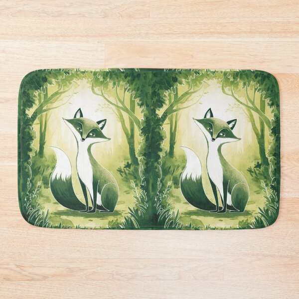 Item preview, Whimsical Fox. Fantasy cute fox, magical forest, enchanting woodland, vintage fox designed and sold by FoxVibes.
