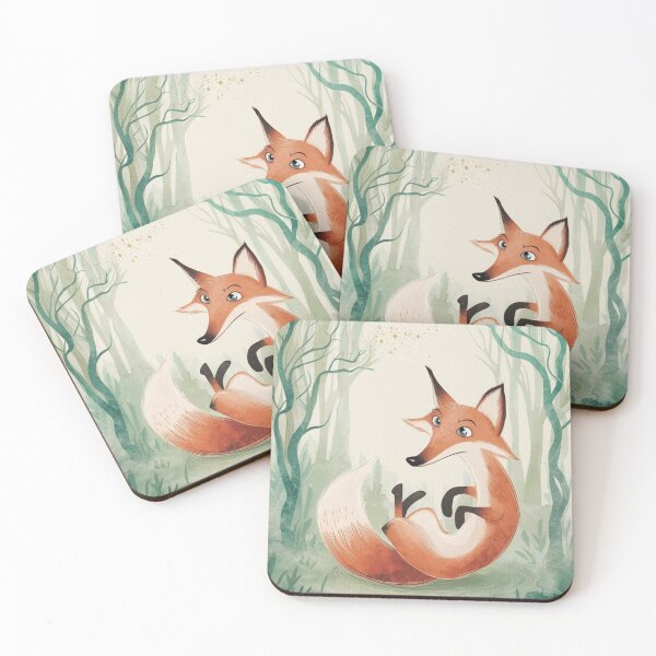 Item preview, Whimsical Fox. Fantasy cute fox, magical forest, enchanting woodland, vintage fox designed and sold by FoxVibes.