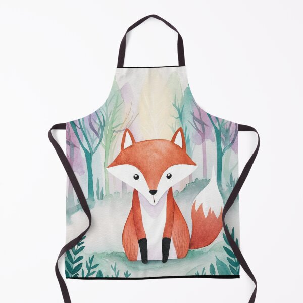Item preview, Whimsical Fox. Fantasy cute fox, magical forest, enchanting woodland, vintage fox designed and sold by FoxVibes.