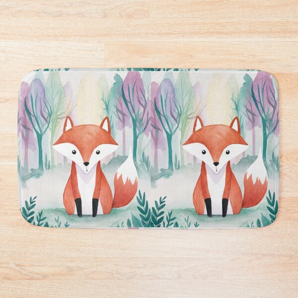 Item preview, Whimsical Fox. Fantasy cute fox, magical forest, enchanting woodland, vintage fox designed and sold by FoxVibes.