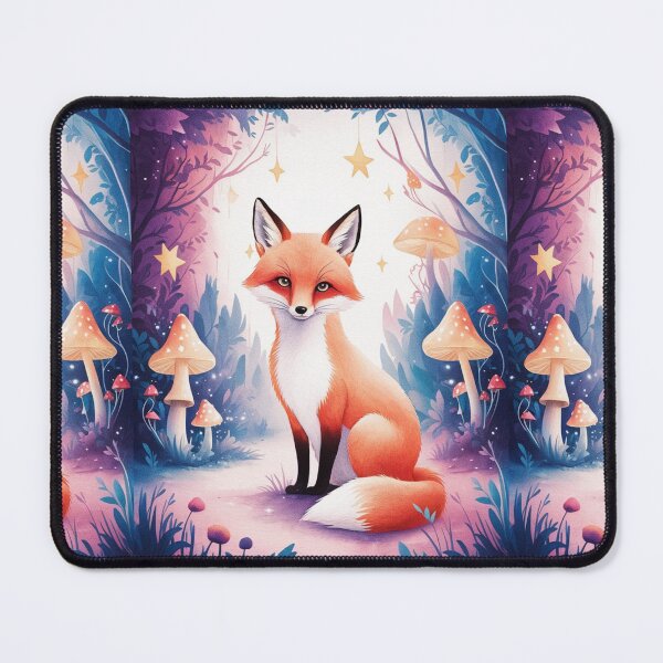 Item preview, Whimsical Fox. Fantasy cute fox, magical forest, enchanting woodland, vintage fox designed and sold by FoxVibes.