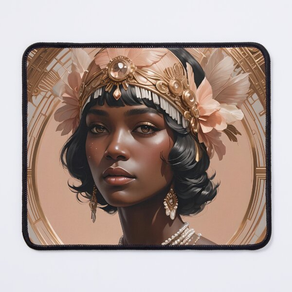 Item preview, Dramatic, Glamour, Roaring 1920's Flapper Portrait (#9 of a Collection) designed and sold by GoddessExp.