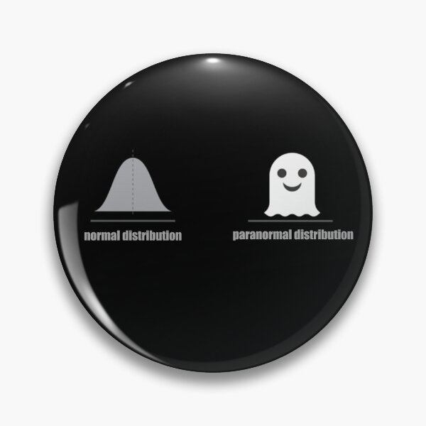 Item preview, Bell Curve Meets Boo Curve: A Spooky Statistical Comparison designed and sold by Numbers-Art.