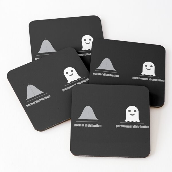 Item preview, Bell Curve Meets Boo Curve: A Spooky Statistical Comparison designed and sold by Numbers-Art.