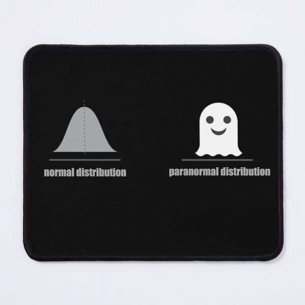 Item preview, Bell Curve Meets Boo Curve: A Spooky Statistical Comparison designed and sold by Numbers-Art.
