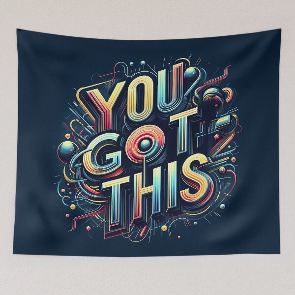 Item preview, You Got This, typography designed and sold by maxmaj.