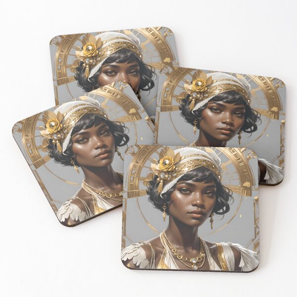 Item preview, Dramatic, Glamour, Roaring 1920's Flapper Portrait (#6 of a Collection) designed and sold by GoddessExp.