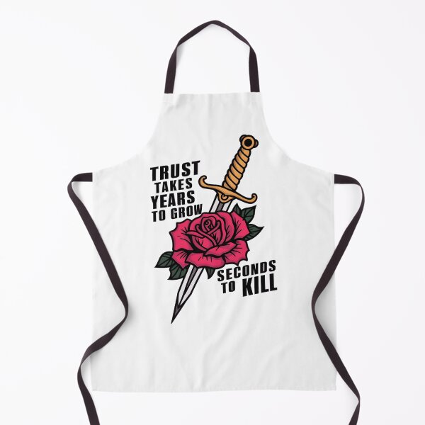 Item preview, Back Stab Tattoo Quote designed and sold by PlanetMarker.