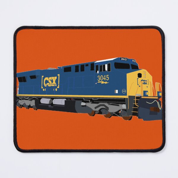 Item preview, CSX ES44AH No. 3045 Digital Drawing designed and sold by SDGraphicZ.