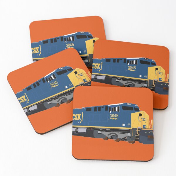 Item preview, CSX ES44AH No. 3045 Digital Drawing designed and sold by SDGraphicZ.