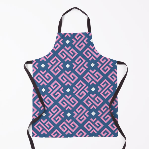 Item preview, Vintage pattern blue and pink designed and sold by tatipantazis.