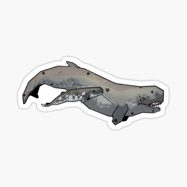 Item preview, Livyatan and Calf designed and sold by CMillsStickers.