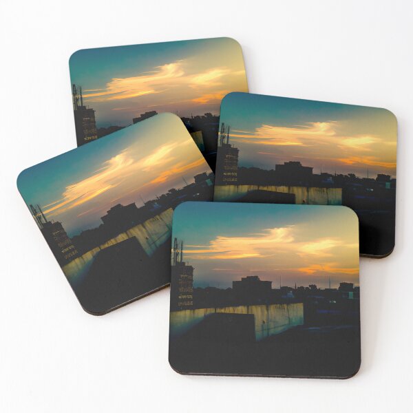 Item preview, Industrial Skyline Sunset designed and sold by Chubuter.