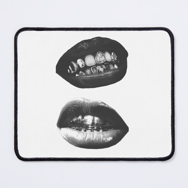 Item preview, b&w teeth designed and sold by JackJackCrafts.